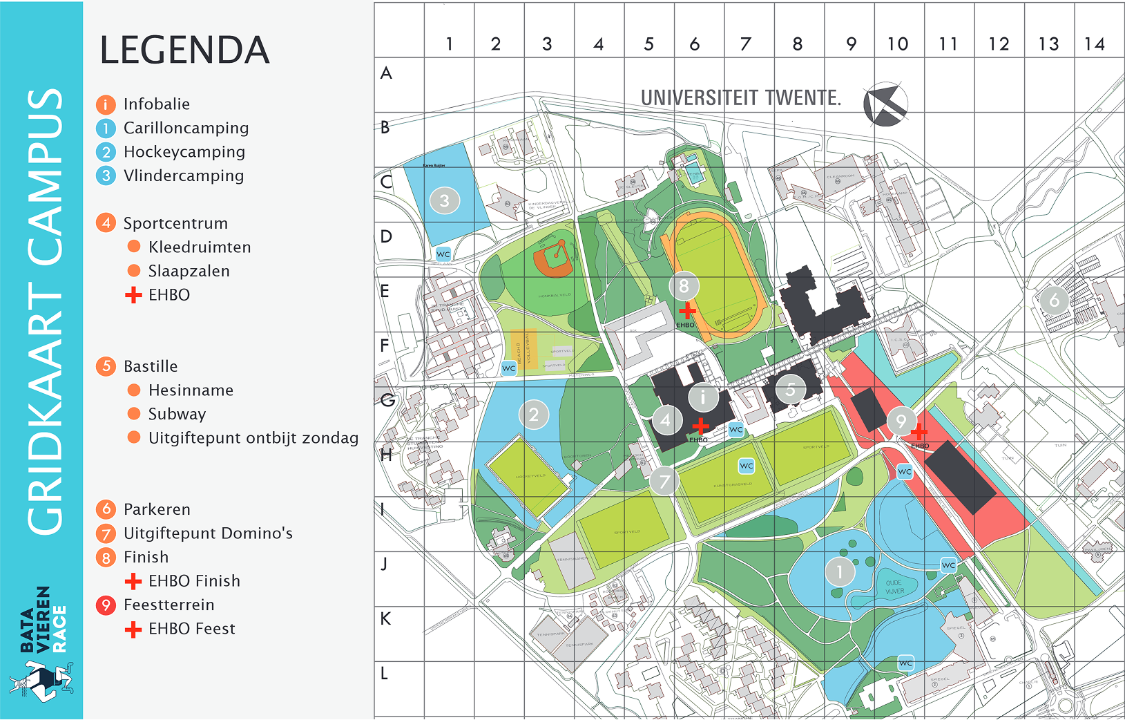 plattegrond UT
